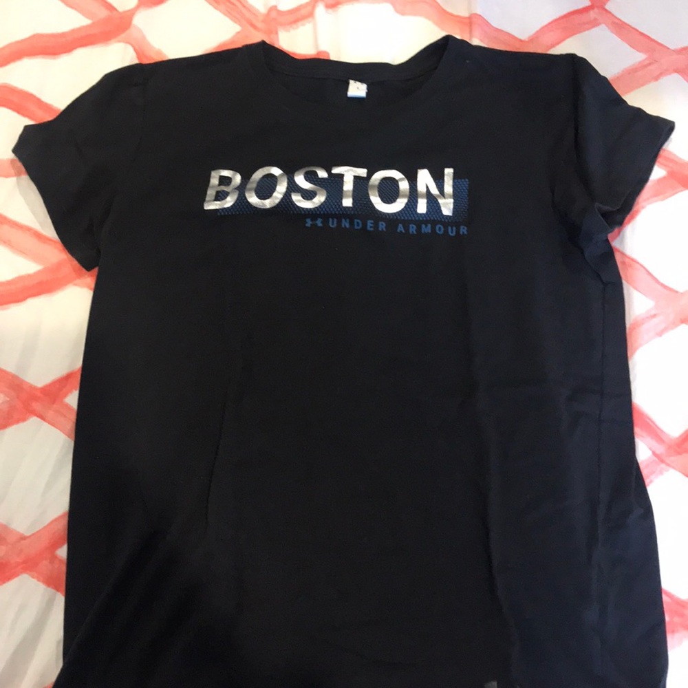 under armor boston tee shirt